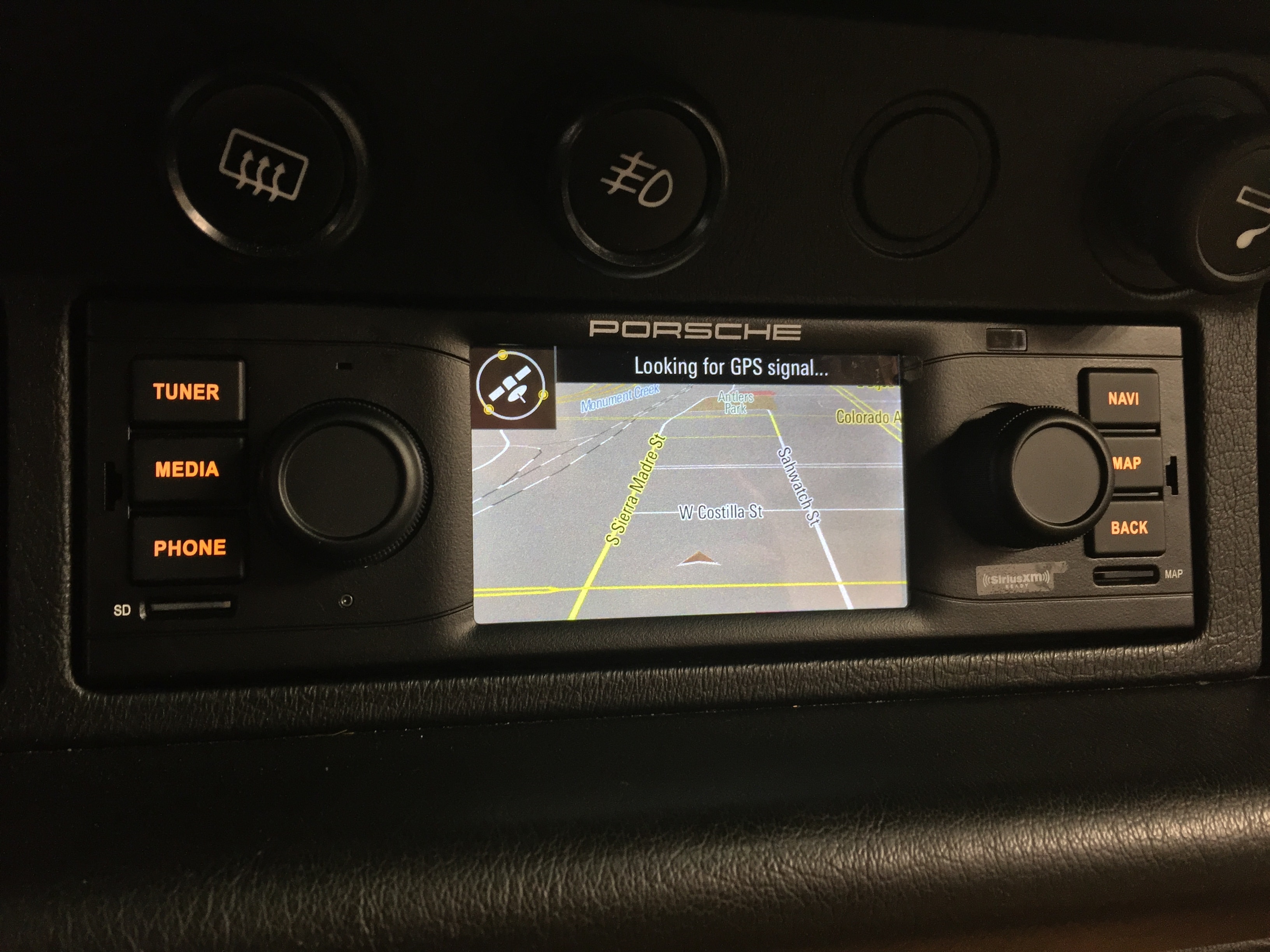 Porsche PCM infotainment and navigation upgrade