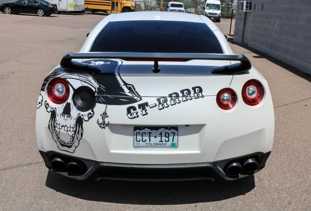 Nissan GT-R front view