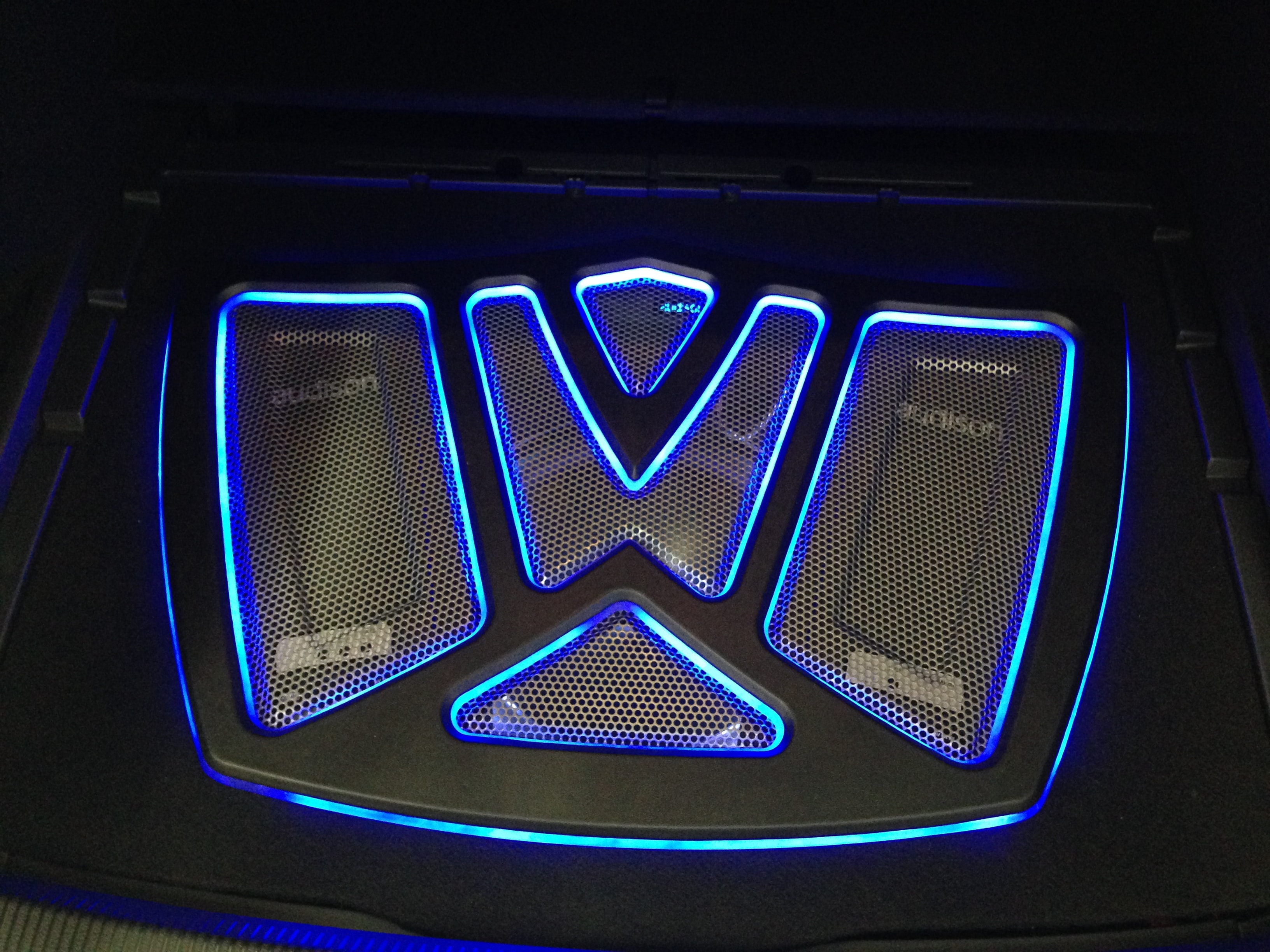 Custom LED speaker enclosure fabrication